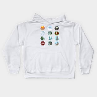 Welcome to the galaxy v1 Kids Hoodie